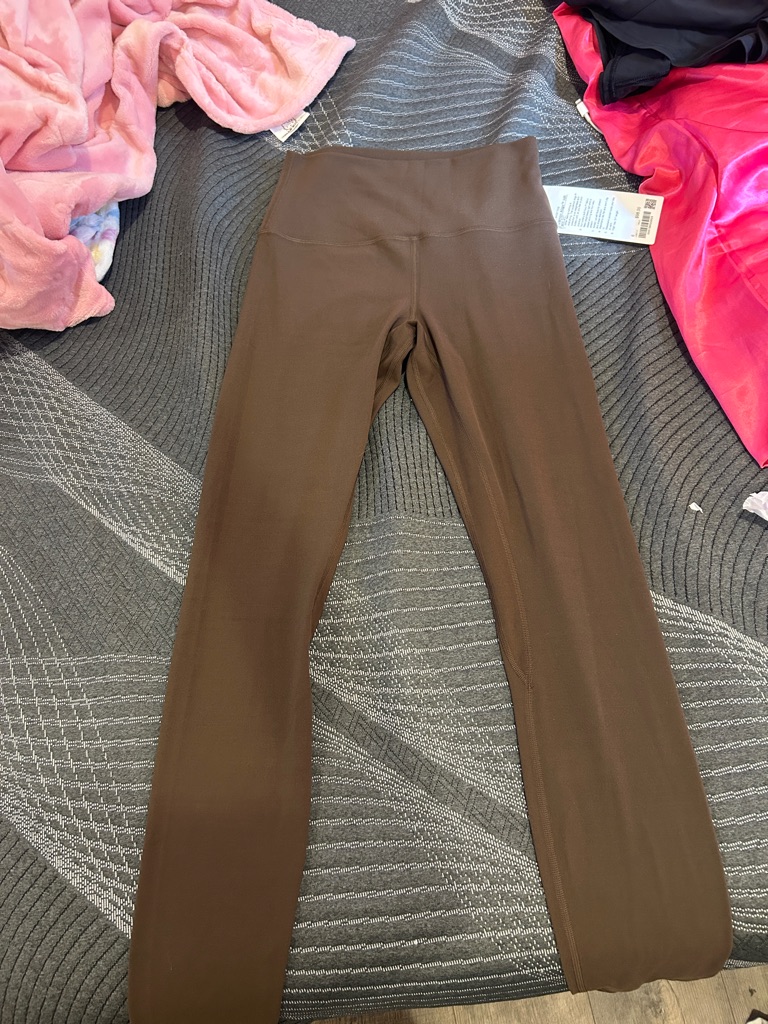 Lululemon Chocolate Brown Leggings (Size 6) 31 Long